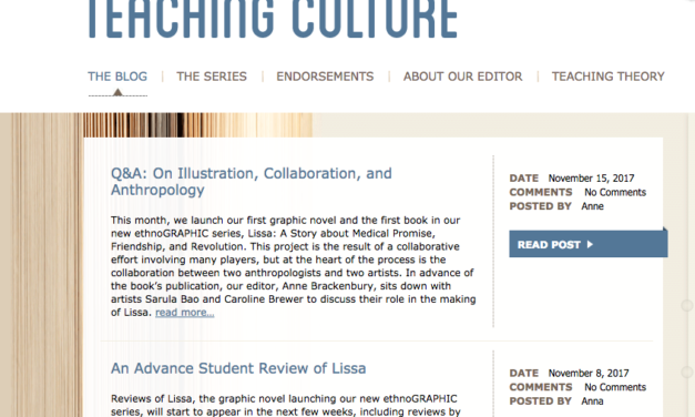 Blog on Teaching Culture